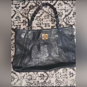 Tory Burch Louisa Leather Tote Bag